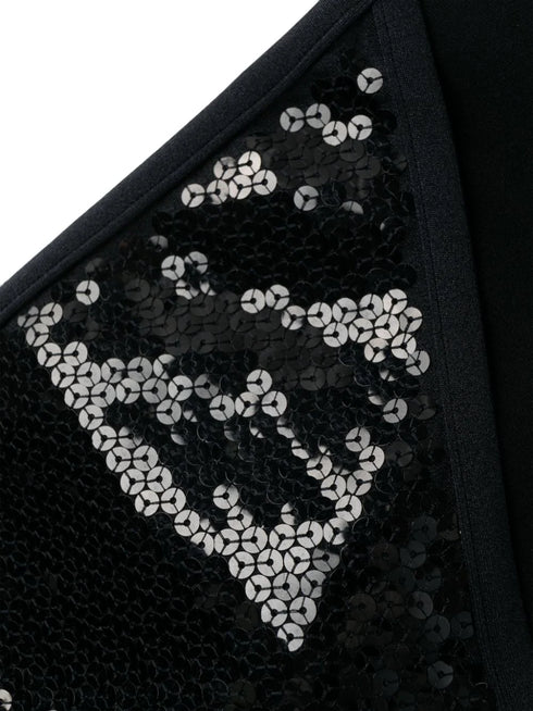 B sequinned triangle bikini
